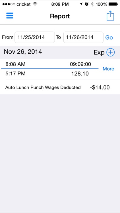 iTimePunch: Work Time Clock for Hourly Employee Timesheet Tracking