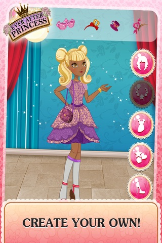 Dress-up after Princess party: The high school queen Girls salon and monster for ever screenshot 3