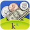 K12 Money lets you practice identifying and solving math problems with money