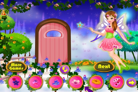 Magic Fairy New Year Celebration - Games for girls screenshot 2