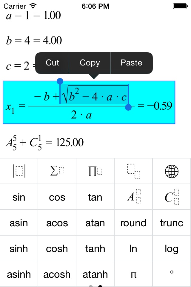 Formula Calc - Reimagined the Calculator screenshot 2