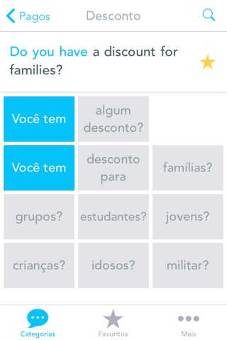 Portugues do Brasil para Ingles Britanico Tradutor de Viagem screenshot 2