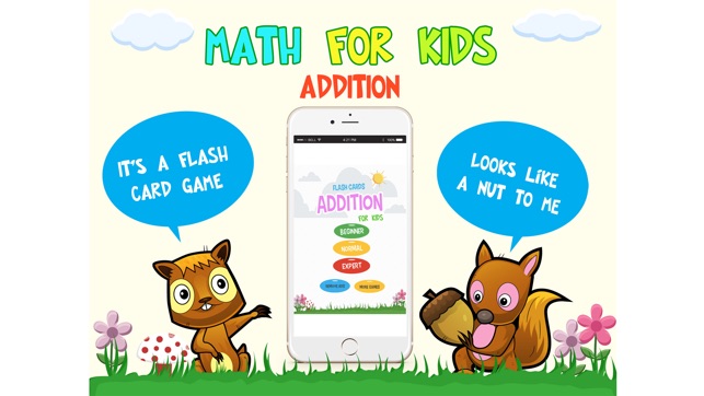 Addition for Kids: Animal Flash Cards(圖2)-速報App