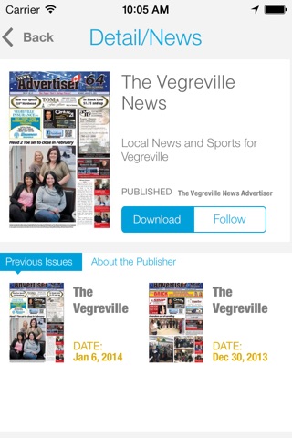 The Vegreville News Advertiser screenshot 2