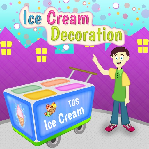 Ice Cream Decoration-Kids Icon