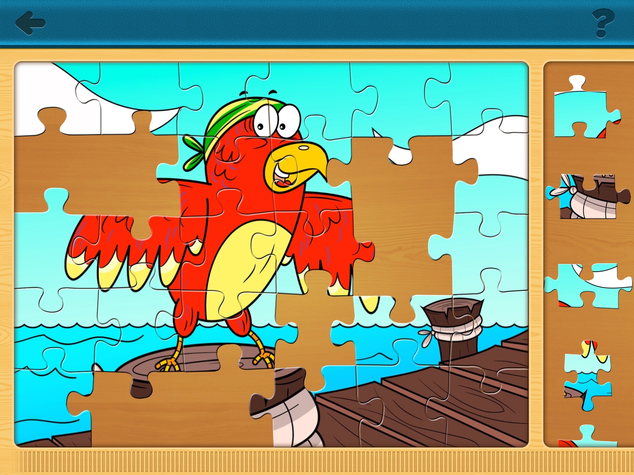Jigsaw Puzzles (Pirates) FREE - Kids Puzzle Learning Games for Pirate Preschoolers screenshot 4