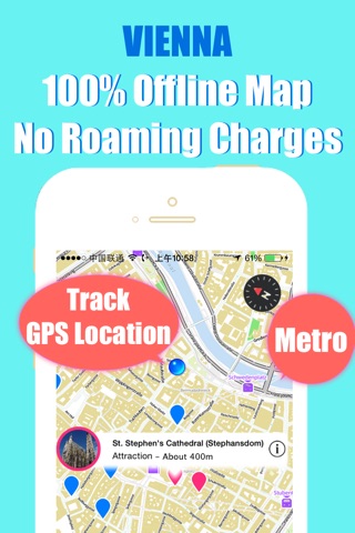Vienna travel guide and offline city map, Beetletrip Augmented Reality Vienna Metro Train and Walks screenshot 4