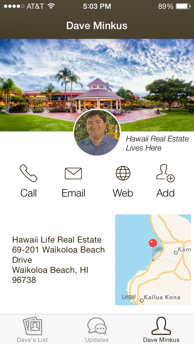 How to cancel & delete Dave Minkus Hawaii Real Estate Directory from iphone & ipad 1