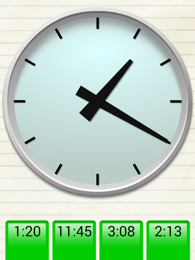 ‎Clock Time Quiz Screenshot