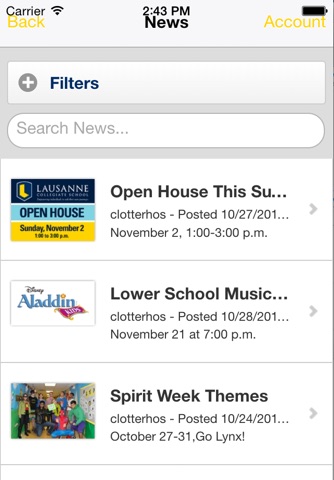 Lausanne Collegiate School screenshot 2