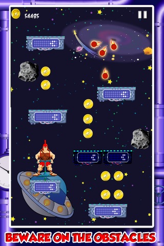 Hero Invade Jump : Space Rescue Falling Down FREE! screenshot 4