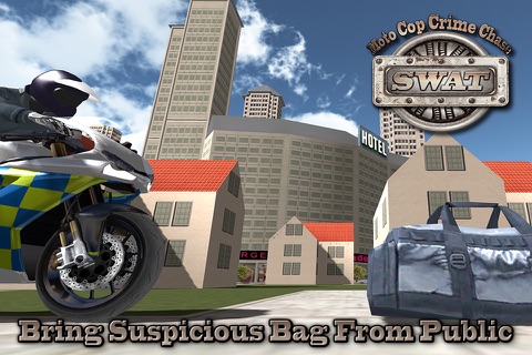 SWAT City Police Moto Cop Crime Chase 3D screenshot 3