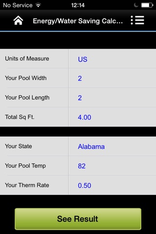 Swimming Pool Energy & Water Savings Calculator screenshot 4