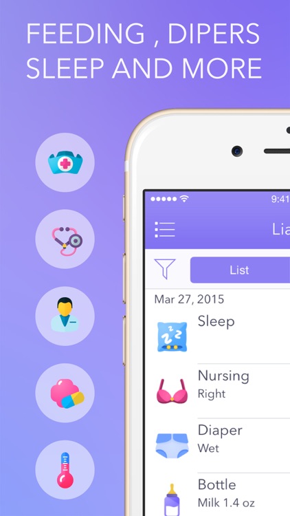 Awesome Baby Tracker Premium (Breastfeeding, diapers, sleep and more)