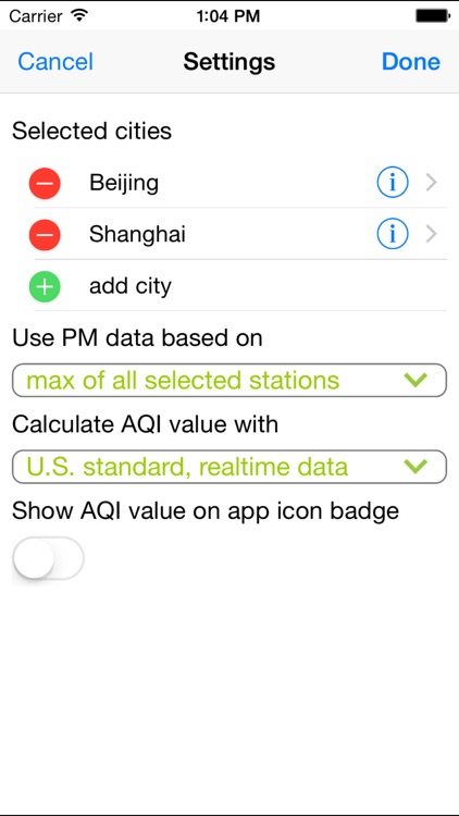 Air Quality China