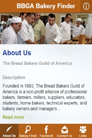 BBGA Bakery Finder screenshot 2