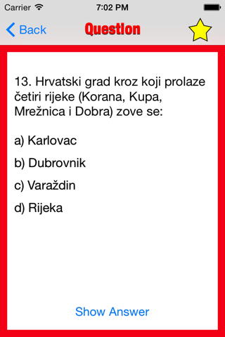Croatian Citizenship Test screenshot 3