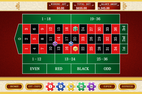 Roulette - Casino Roulette Game screenshot 2