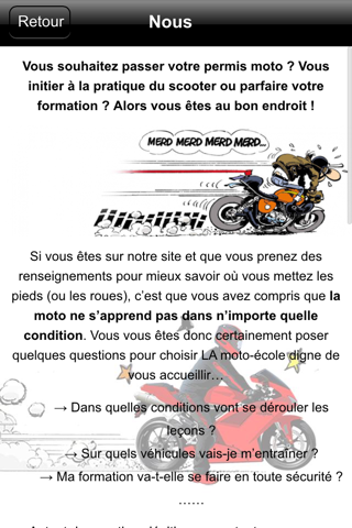 Fiches Moto - CF2Roues screenshot 2