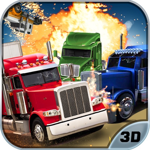 Trailer Truck Destruction Bowl icon