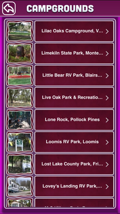 California Campgrounds Offline Guide