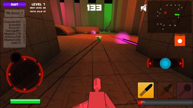 Pixel Tank 3D - Multiplayer Shooter screenshot-4