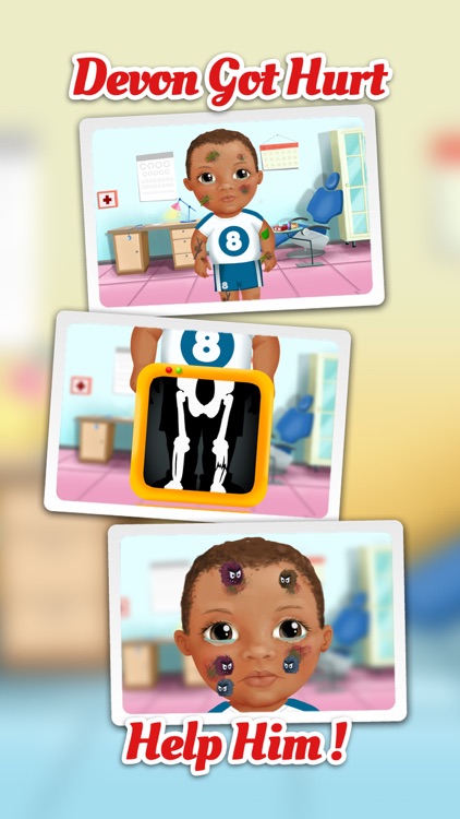 Sweet Baby Girl Kids Hospital 2 Allergy Emergency, Broken Leg and Dentist Office - Kids Game screenshot-0