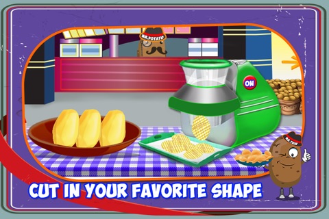Fries Maker - Crazy french fries kitchen cooking game screenshot 2