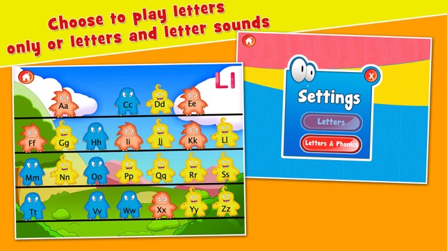 Alphabet Monsters Learning Games for Kids(圖3)-速報App