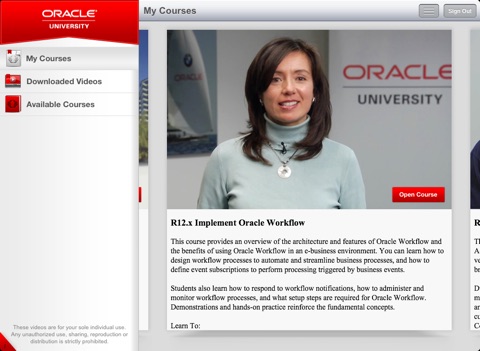 Oracle Training On Demand screenshot 2