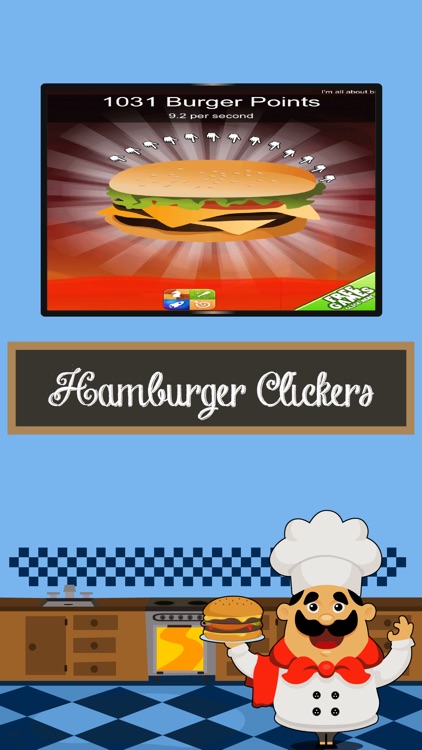 Hamburger Clickers: Yummy Order Maker Mania