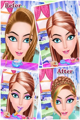 Party Makeup Salon - Spa Massage Salon & Dress up Game screenshot 2