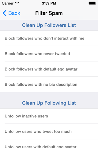 Track Unfollowers for Twitter screenshot 4