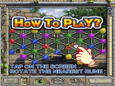 Скриншот из Rotate Puzzle - Rune Crush Saga
