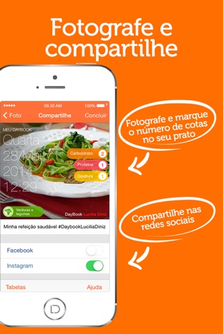 DayBook: Dieta de Lucilia Diniz para emagrecer com saúde sem contador de calorias. screenshot 4