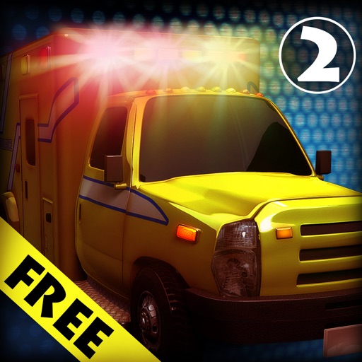 Ambulance Hospital Emergency Intensive Care : Ride to Save Lives 2 - Free Edition Icon