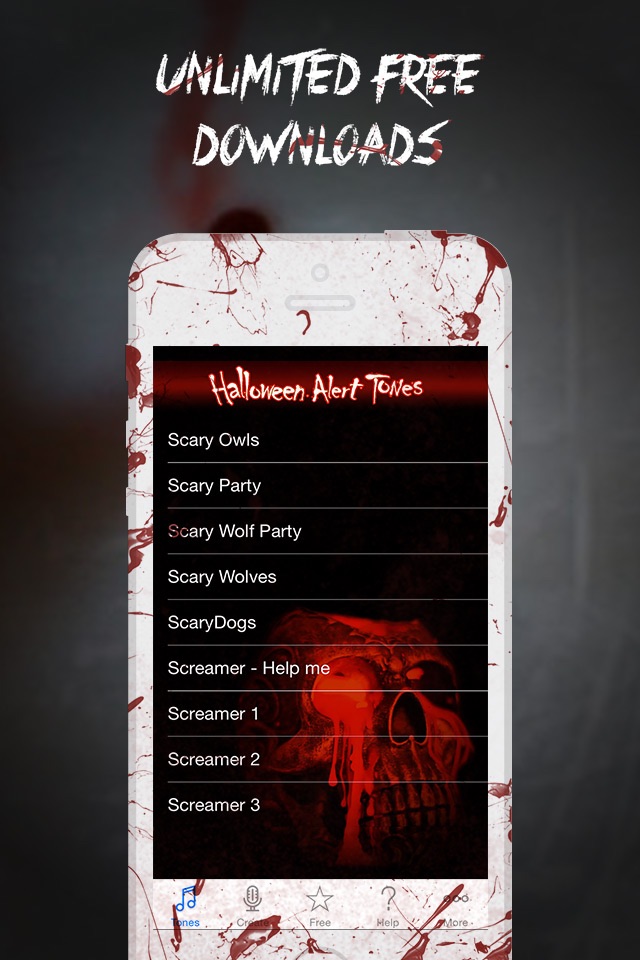 Halloween Alert Tones - Scary new sounds for your iPhone screenshot 2