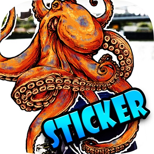 Cute Squid PICker + Frames Filters and Stickers for Christmas icon