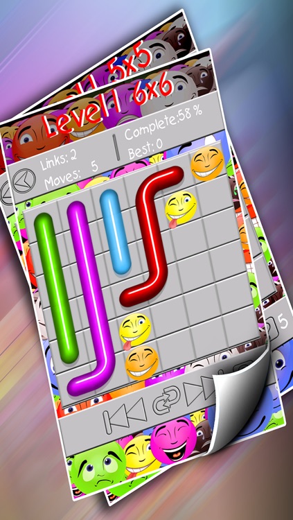 Smiley Emoticon Puzzle Line Match : The Emotion Brain Game - Free Edition screenshot-3