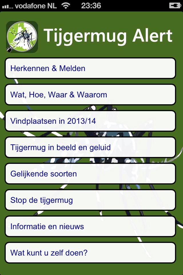 Tijgermug Alert screenshot 2