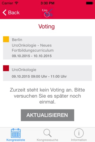 UroVote screenshot 2