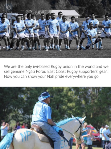 Ngāti Porou East Coast Rugby Authentic Merchandise screenshot 2