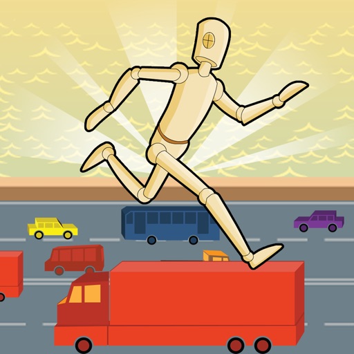 Avoid Turbo Dummy Crashing - Dismount Crossy Bridge Builder As Infinite Runner icon