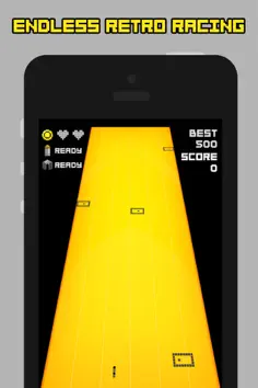 Pixel Race: Endless Retro Racing - Screenshot 1