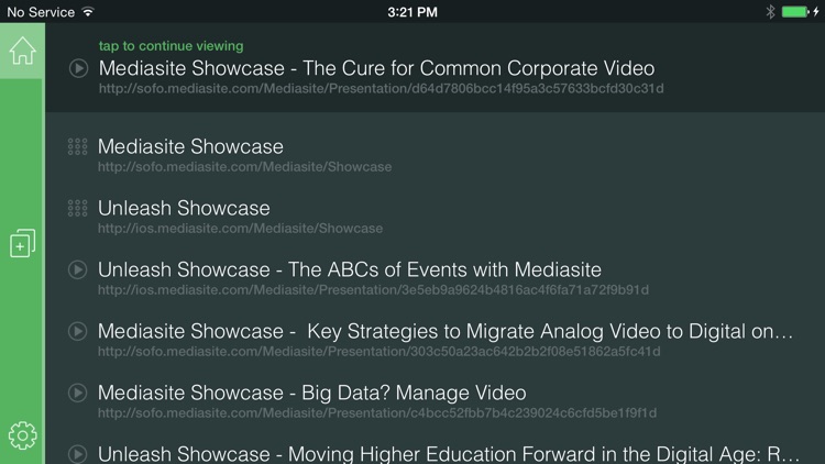 Mediasite Mobile App screenshot-3