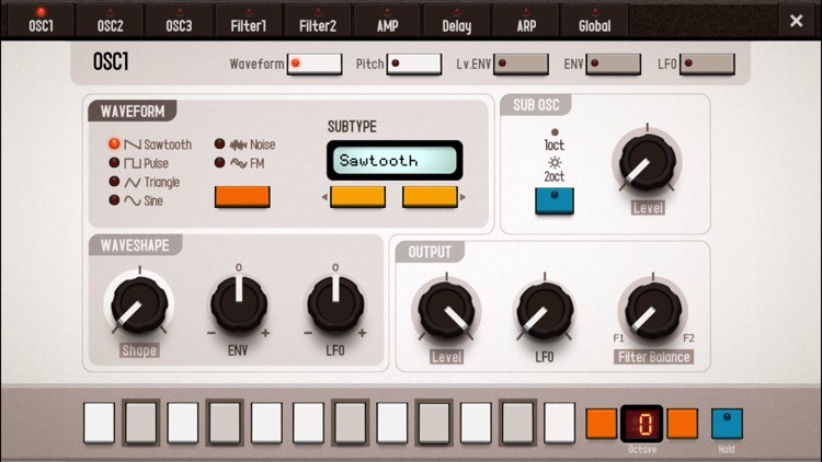 CASSINI Synthesizer for iPhone