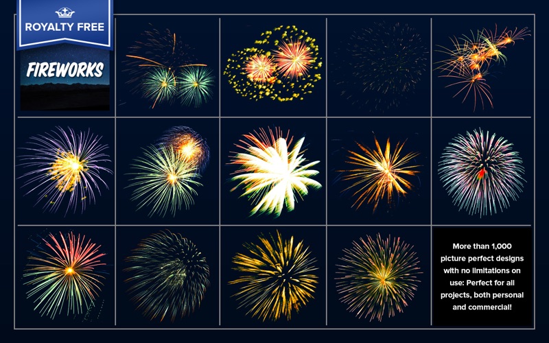 RF Premium Fireworks Images thumbnail 3