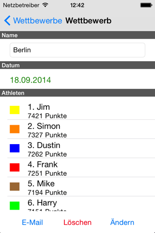 Decathlon Manager screenshot 3