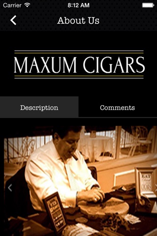 Maxum Cigars screenshot 3