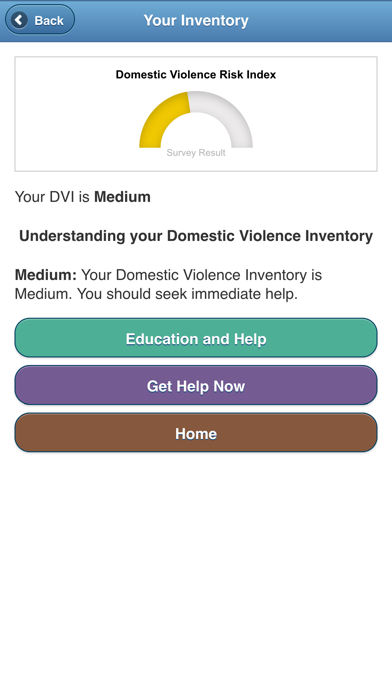 How to cancel & delete Domestic Violence Inventory from iphone & ipad 4